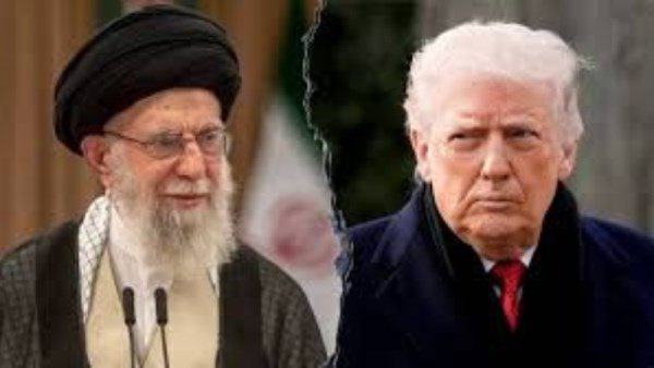 الرئيس الأمريكي دونالد ترامب والمرشد الأعلى الإيراني علي خامنئي