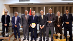 محافظ الإسماعيلية يستقبل اللجنة المعينة لإدارة النادي الإسماعيلي (صور)