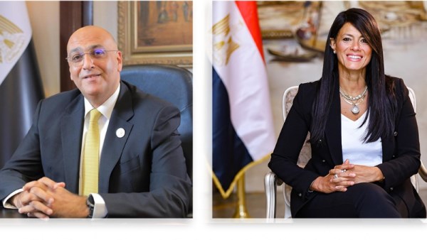 وزيرة التخطيط ووزير تنمية المشروعات الصغيرة 
