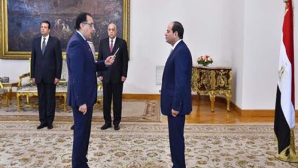 الرئيس السيسي ومدبولي