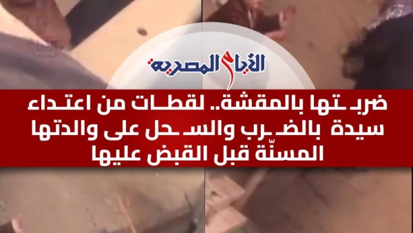 سيدة اعتدت على والدتها المسنة في شوارع الزقازيق