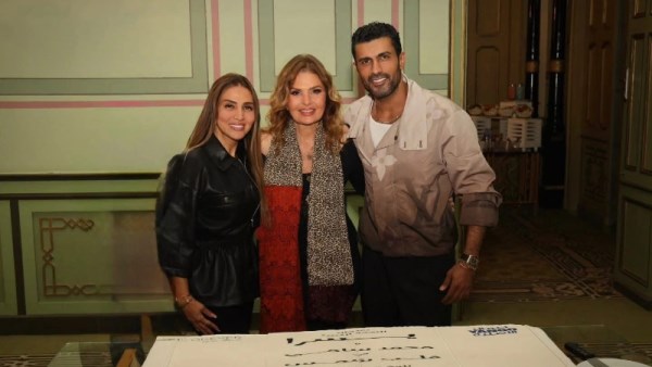 يسرا ومحمد سامي مسلسل قلب شمس