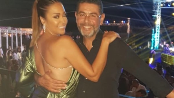 داليا البحيري وزوجها