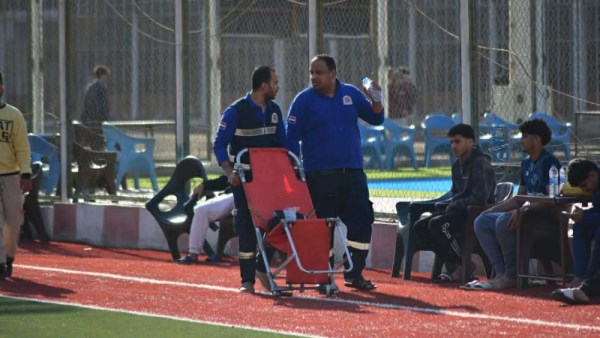 لقطة من مباراة الزمالك والحرس مواليد 2005