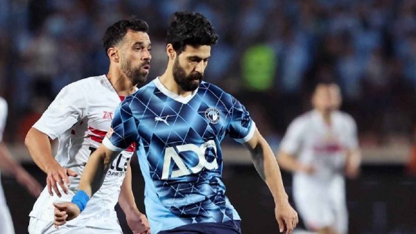من مباراة سابقة بين الزمالك وبيراميدز