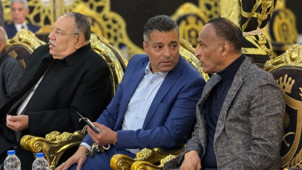 نجوم الأهلي في عزاء مصطفى رياض 