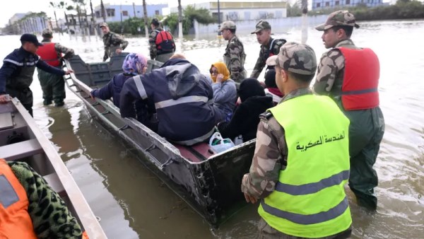 الفيضانات في المغرب 