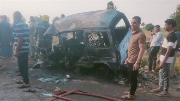 حادث تصادم المنوفية