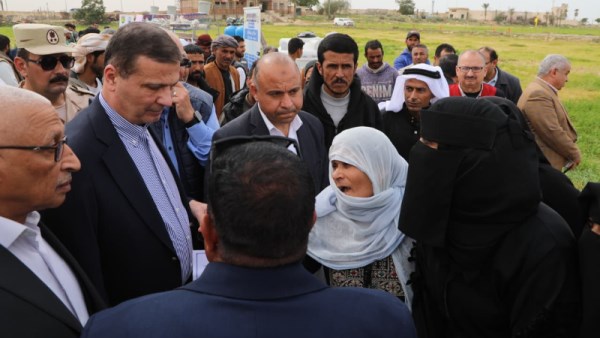 وزير الزراعة في سيناء