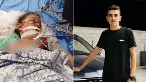 الشاب والطفلة الذان ارتقى برصاص الشرطة الفلسطينية بالخطأ