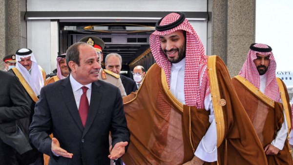 الرئيس السيسي ومحمد بن سلمان 