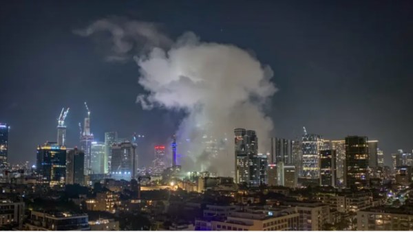 قصف إيران في تل أبيب 