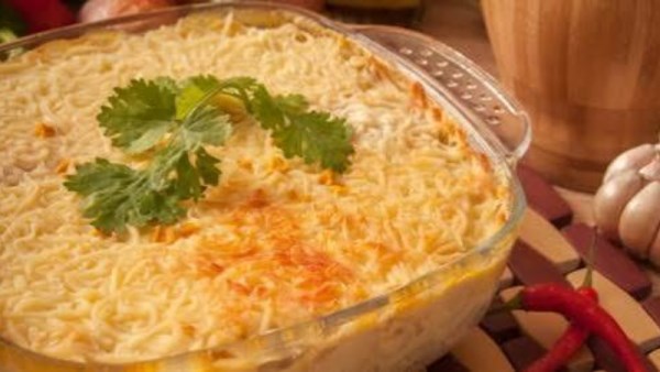 طريقة عمل المكرونة بالبشاميل