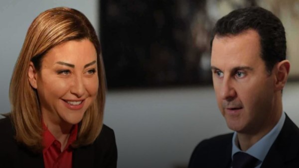 بشار الأسد و لونا الشبل 