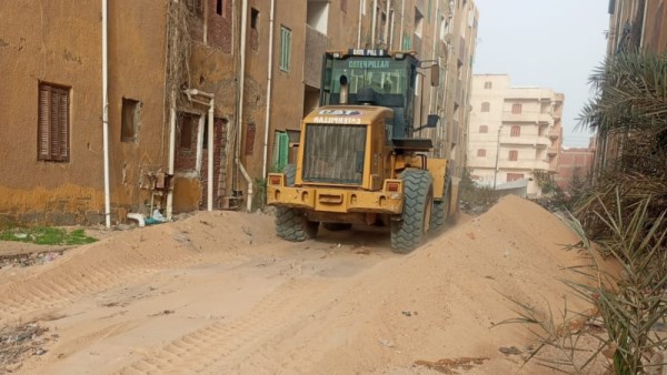 البيئة تنهي أزمة مخلفات مساكن الصفراء بالبحيرة