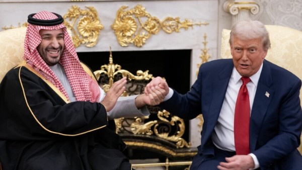 الرئيس الأمريكي دونالد ترامب وولي العهد السعودي محمد بن سلمان  