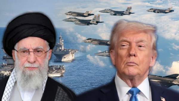 الرئيس الأمريكي دونالد ترامب والمرشد الأعلى الإيراني علي خامنئي
