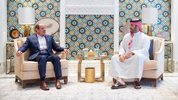 السيسي وأمير السعودية