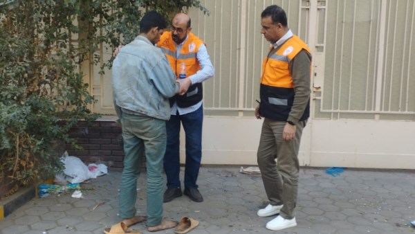 التدخل السريع يتعامل مع الأطفال والكبار بلا مأوى