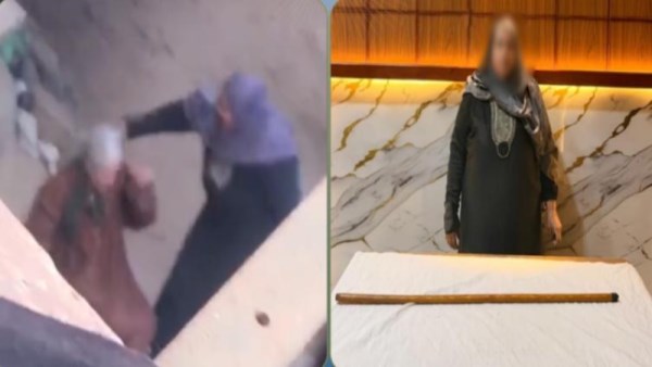 الداخلية تكشف ملابسات فيديو تعدي سيدة على والدتها بالعصا