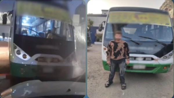 القبض على قائد سيارة "نقل جماعى"