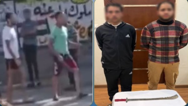 ضبط طرفي مشاجرة سلاح أبيض بالبحيرة 