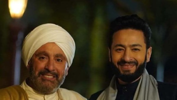 احمد السقا وحمادة هلال من مسلسل المداح