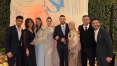 صور خطوبة ملك أحمد زاهر وشريف عمرو الليثي، قمرين في الكوشة