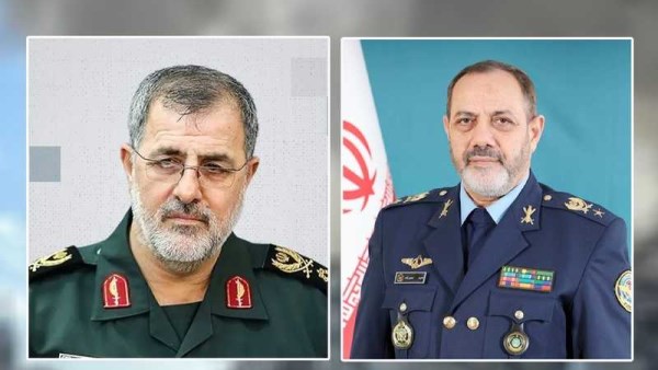 وزير الدفاع الإيراني وقائد الحرس الثوري