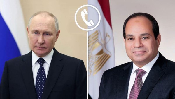الرئيس السيسي ونظيره الروسي