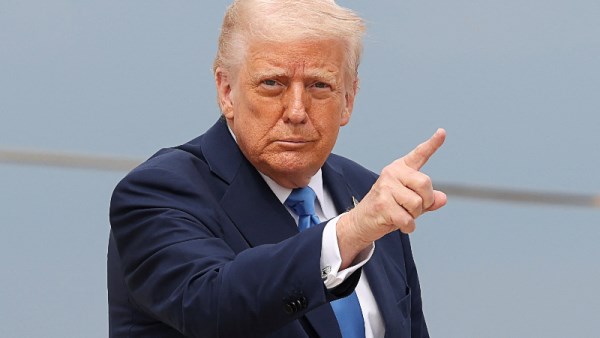 الرئيس الأمريكي دونالد ترامب 