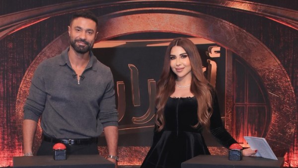 كريم فهمي مع أميرة بدر 