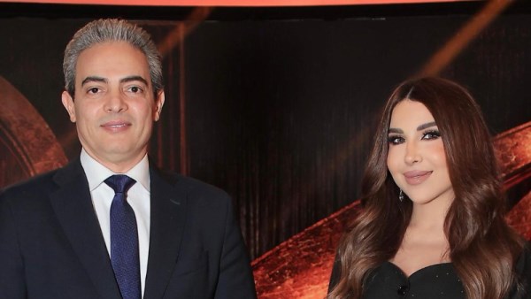 طارق سعدة مع أميرة بدر 