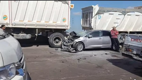 حادث تصادم طريق الإسكندرية الصحراوي