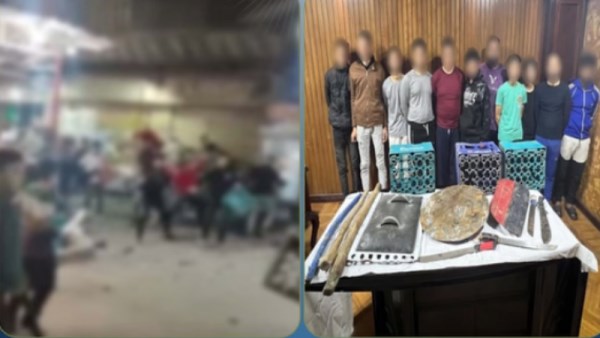 أطراف المشاجرة