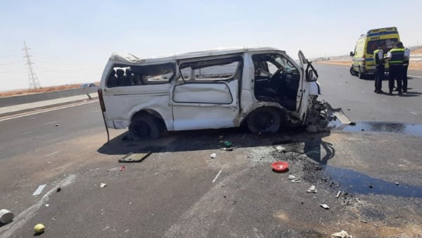  حادث الطريق الصحراوي- أرشيفية