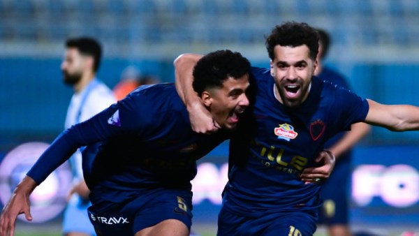 فرحة لاعبى الزمالك