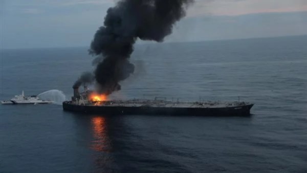 حادث اصطدام ناقلة الزيت الخام رمسيس