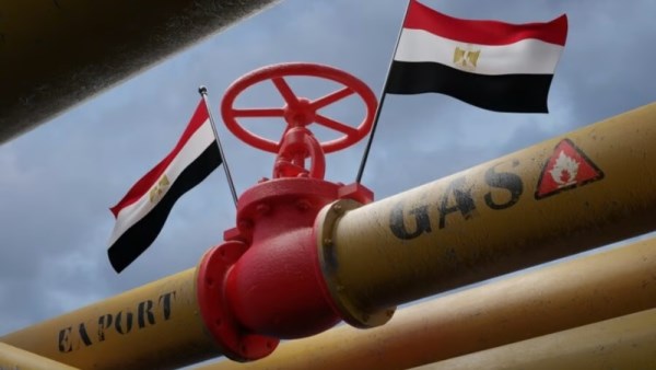 وقف ضخ الغاز من مصر