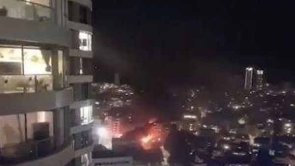 قصف صاروخي إيراني