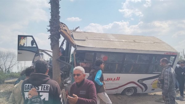 حادث طريق طنطا المحلة اليوم