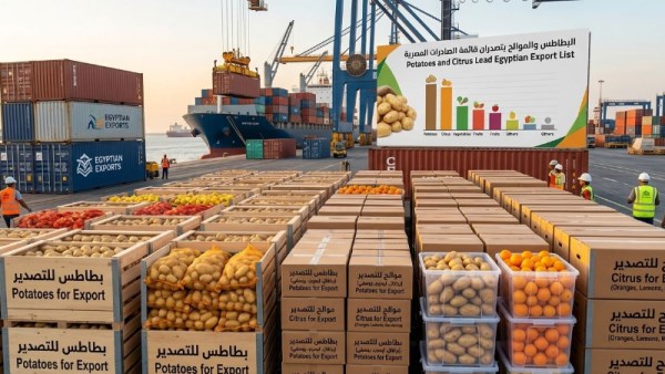 الموالح والبطاطس يتصدران قائمة الصادرات المصرية