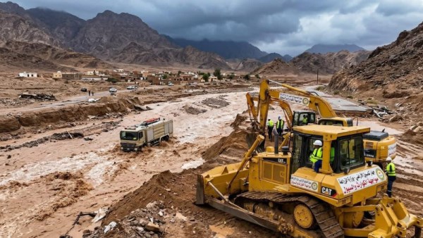 تحسين الأراضي" ينجح في إعادة فتح طرق