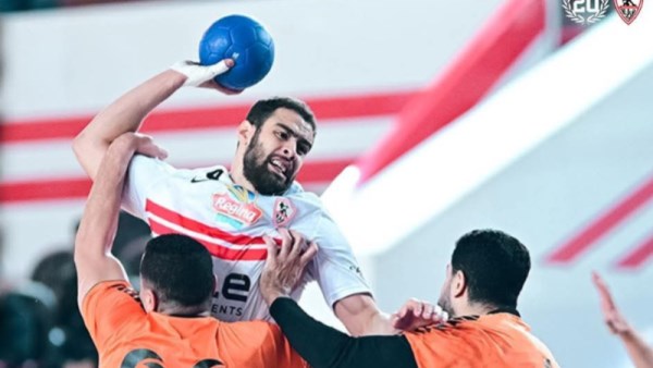الزمالك والبنك الأهلي كرة يد