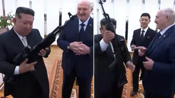 رئيس بيلاروسيا وكيم جونغ أون