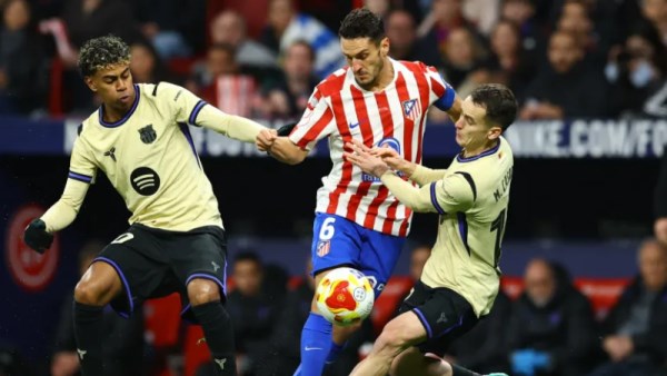 برشلونة وأتلتيكو مدريد 
