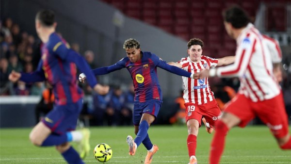 برشلونة وأتلتيكو مدريد 