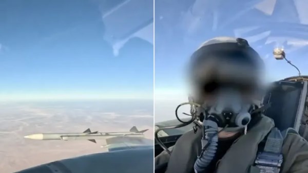 طيار إسرائيلي يحلق فوق إيران