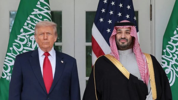  محمد بن سلمان وترامب 