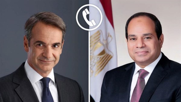 السيسي ورئيس وزراء اليونان 